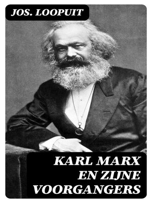 cover image of Karl Marx en zijne voorgangers